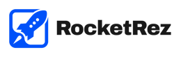 RocketRez logo RocketRez logo